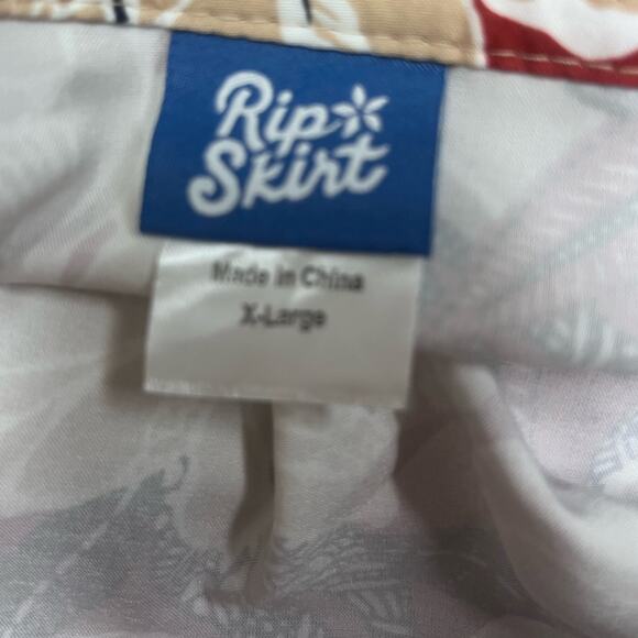 RipSkirt Hawaii Length 2 Tropical Wrap Skirt Travel Quick Dry Size XL Beach Surf - Picture 6 of 7
